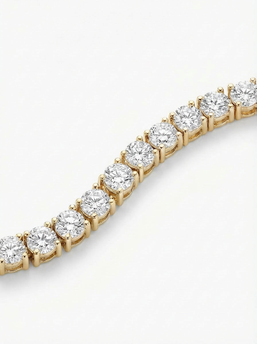 The Jetsetter Lab Diamond Tennis Bracelet