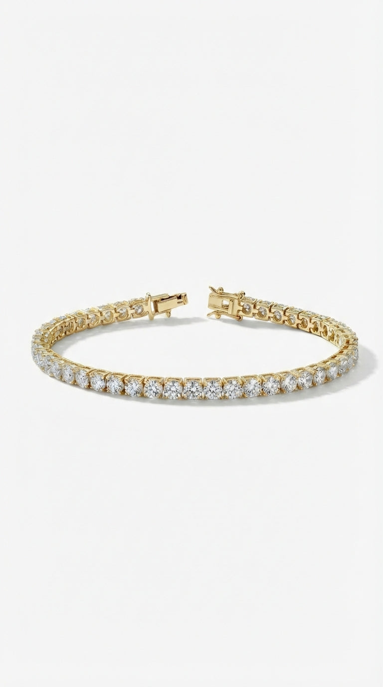 The Jetsetter Lab Diamond Tennis Bracelet