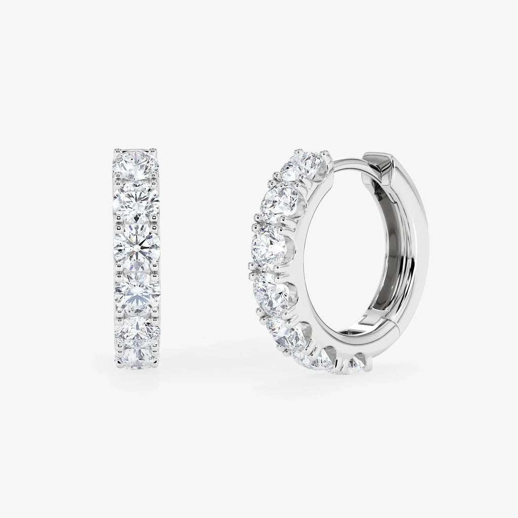 The Jetsetter Lab Diamond Tennis Hoops